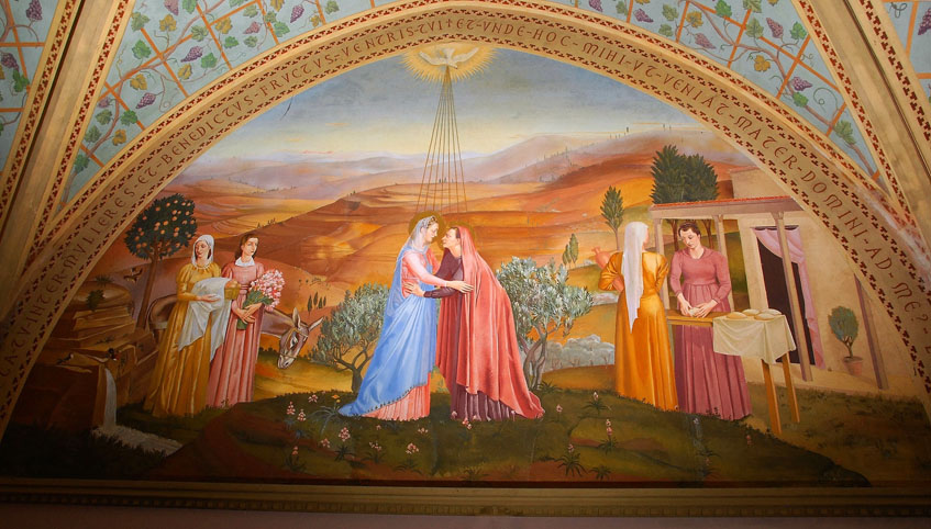 The visitation, Ein Karem, Jerusalem